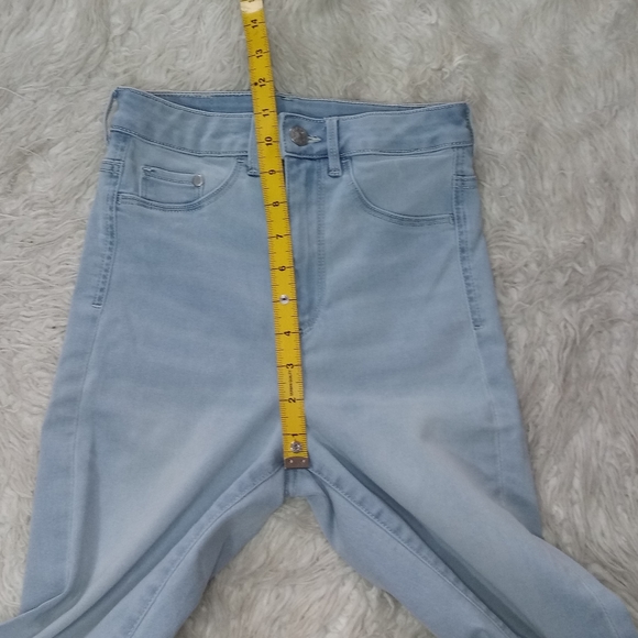 & Denim Super Skinny High waisted Jeggings Size 25 - Picture 11 of 12